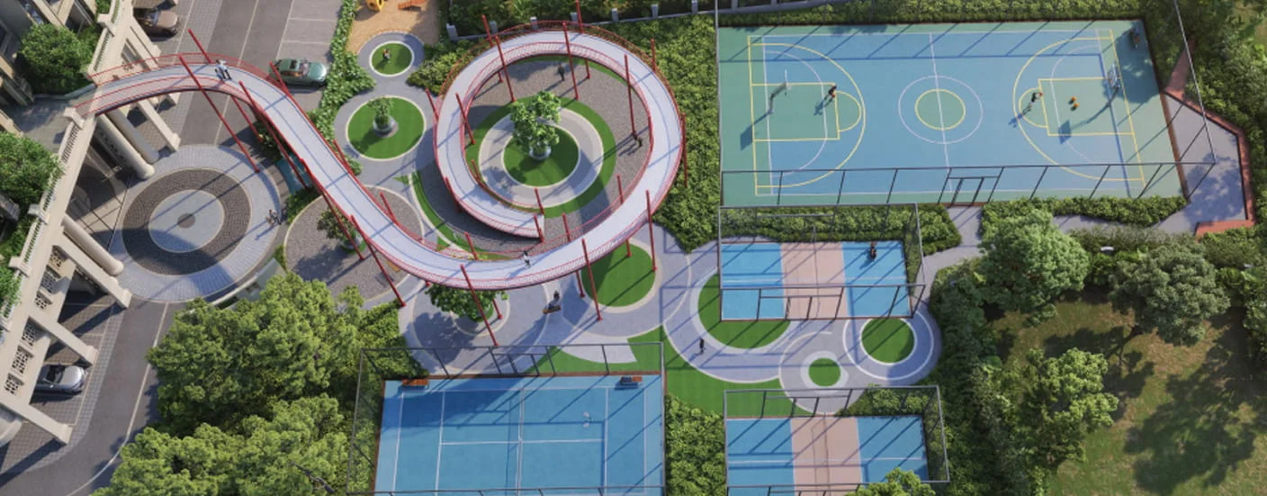 Hiranandani Krisala Evita Ground Amenities Image